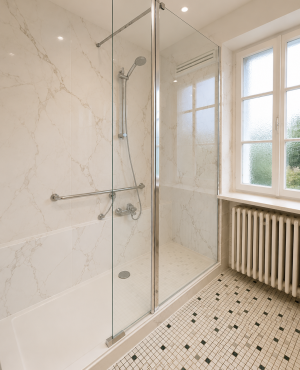 Marmor Matt bis Decke